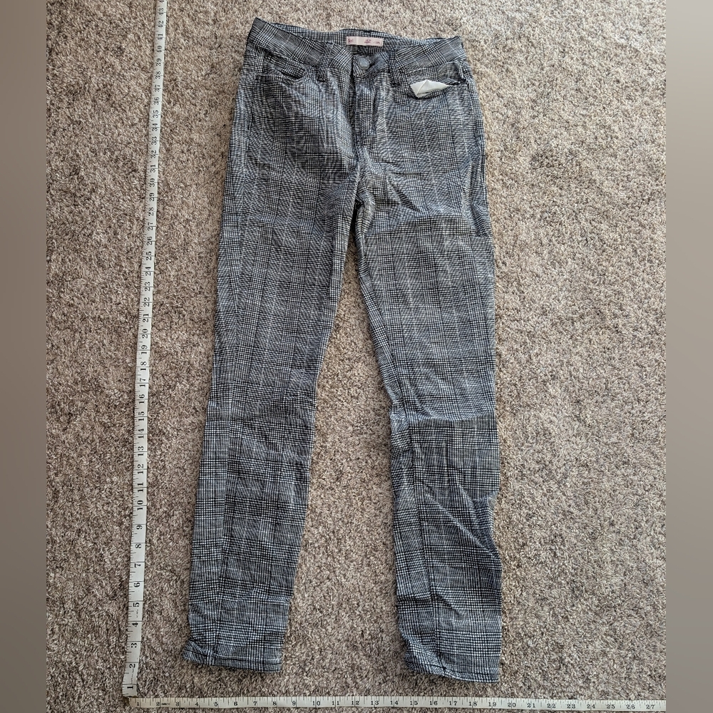 Gray Plaid Pants